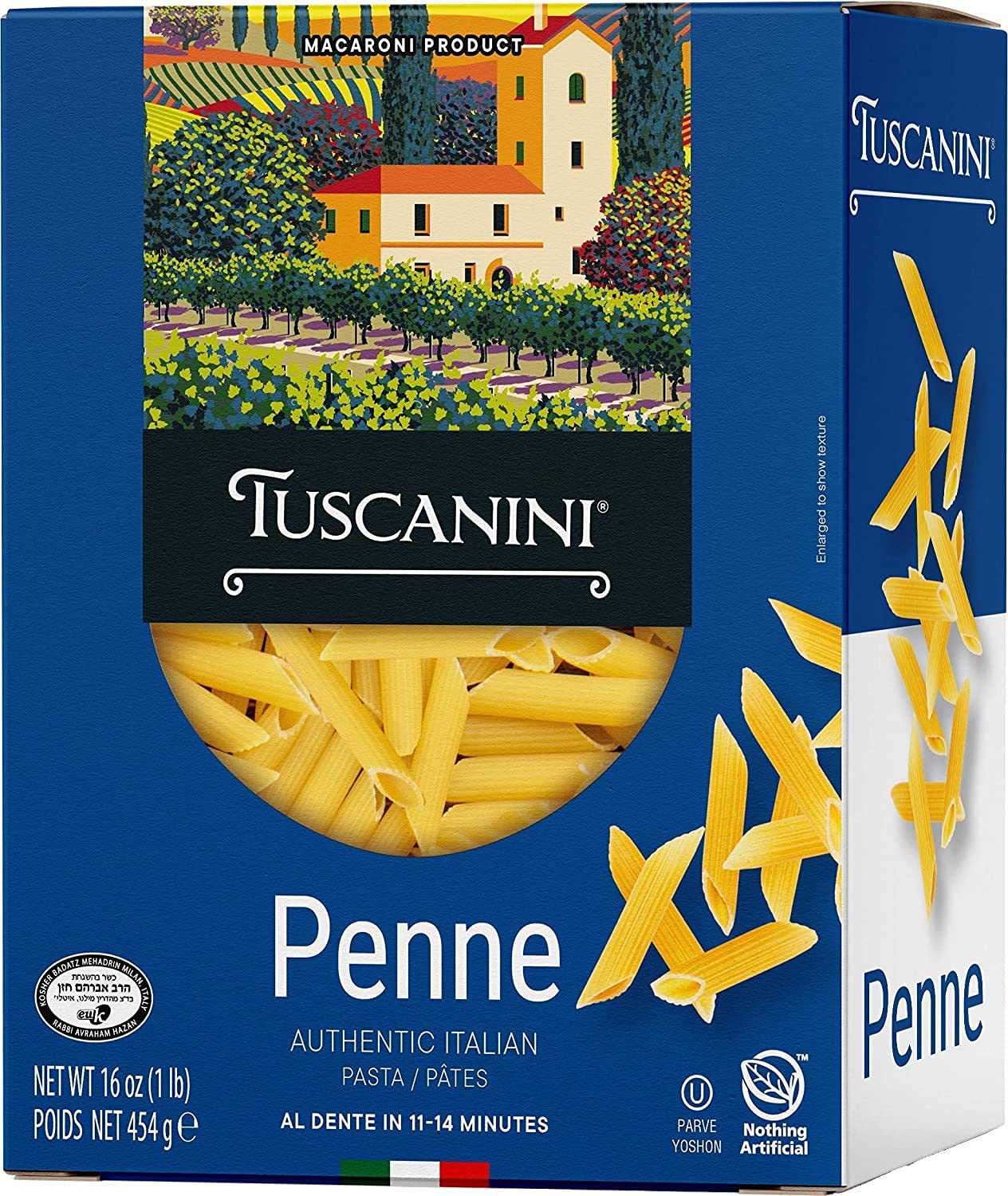Amazon.com : Tuscanini Authentic Italian Penne Pasta 16oz (4 Pack